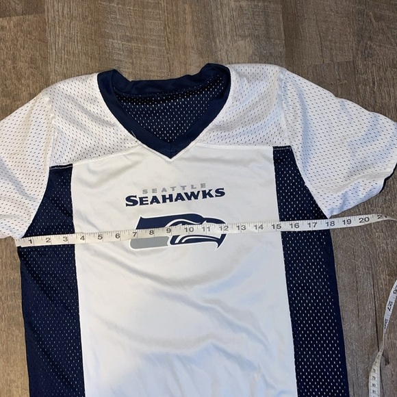 Augusta Sportswear Seattle Seahawks Flag Play Football Reversible Mesh Jersey XL - Picture 12 of 14